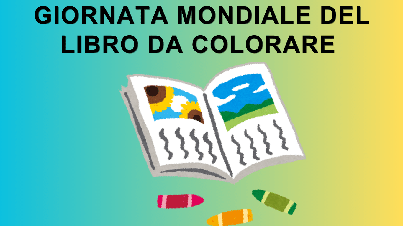 Giornata mondiale del libro da colorare